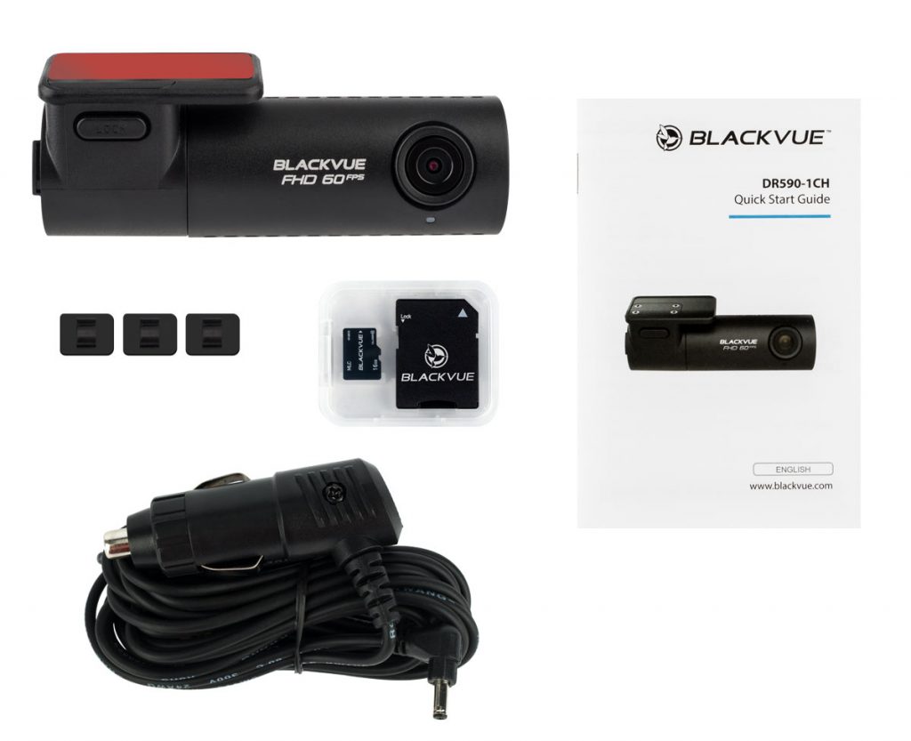 Rejestrator Blackvue DR590-1CH + GPS funkcje